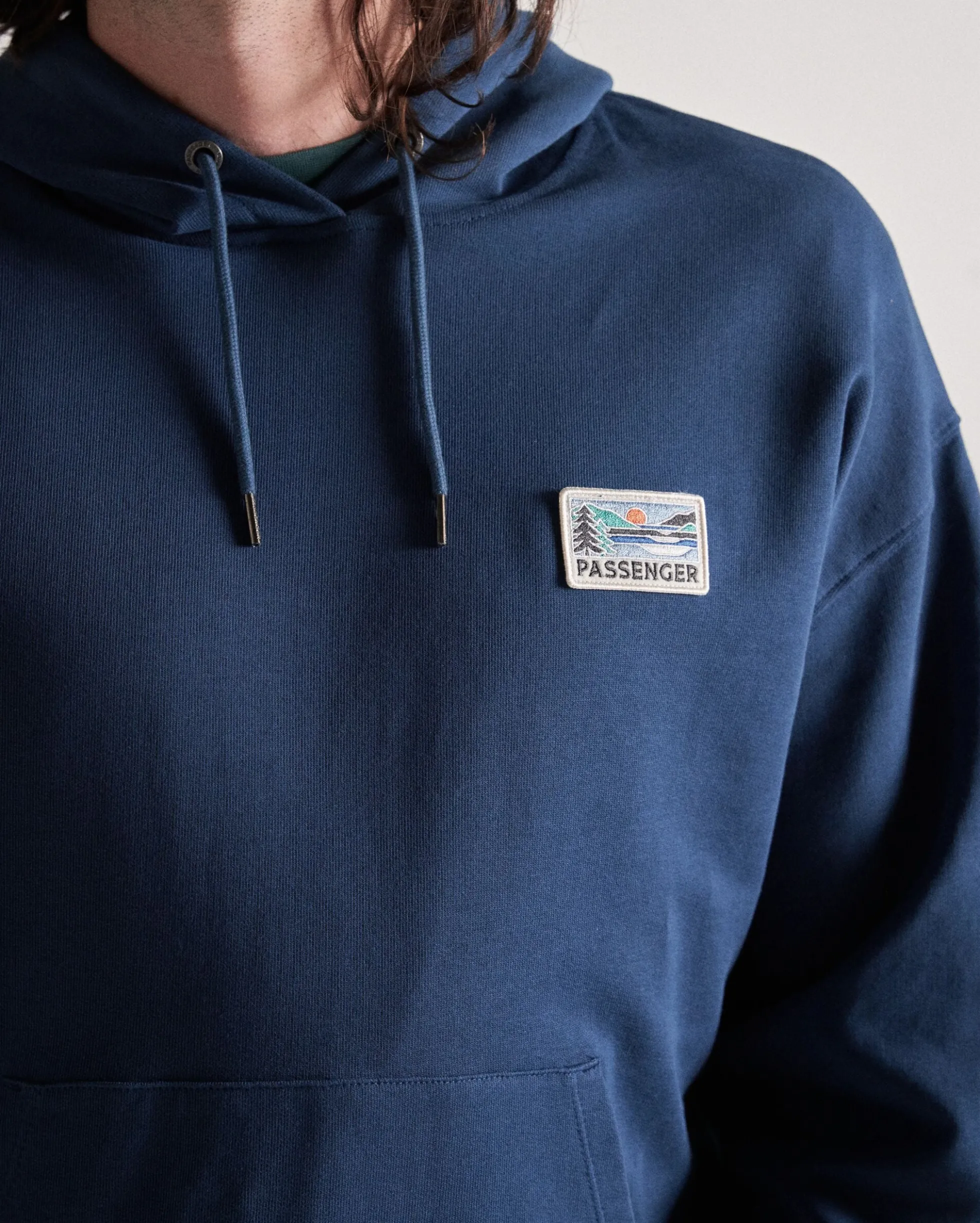 Herren Roamer Patch Kapuzenpullover