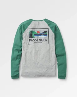 Herren Roamer Raglan Langarmshirt