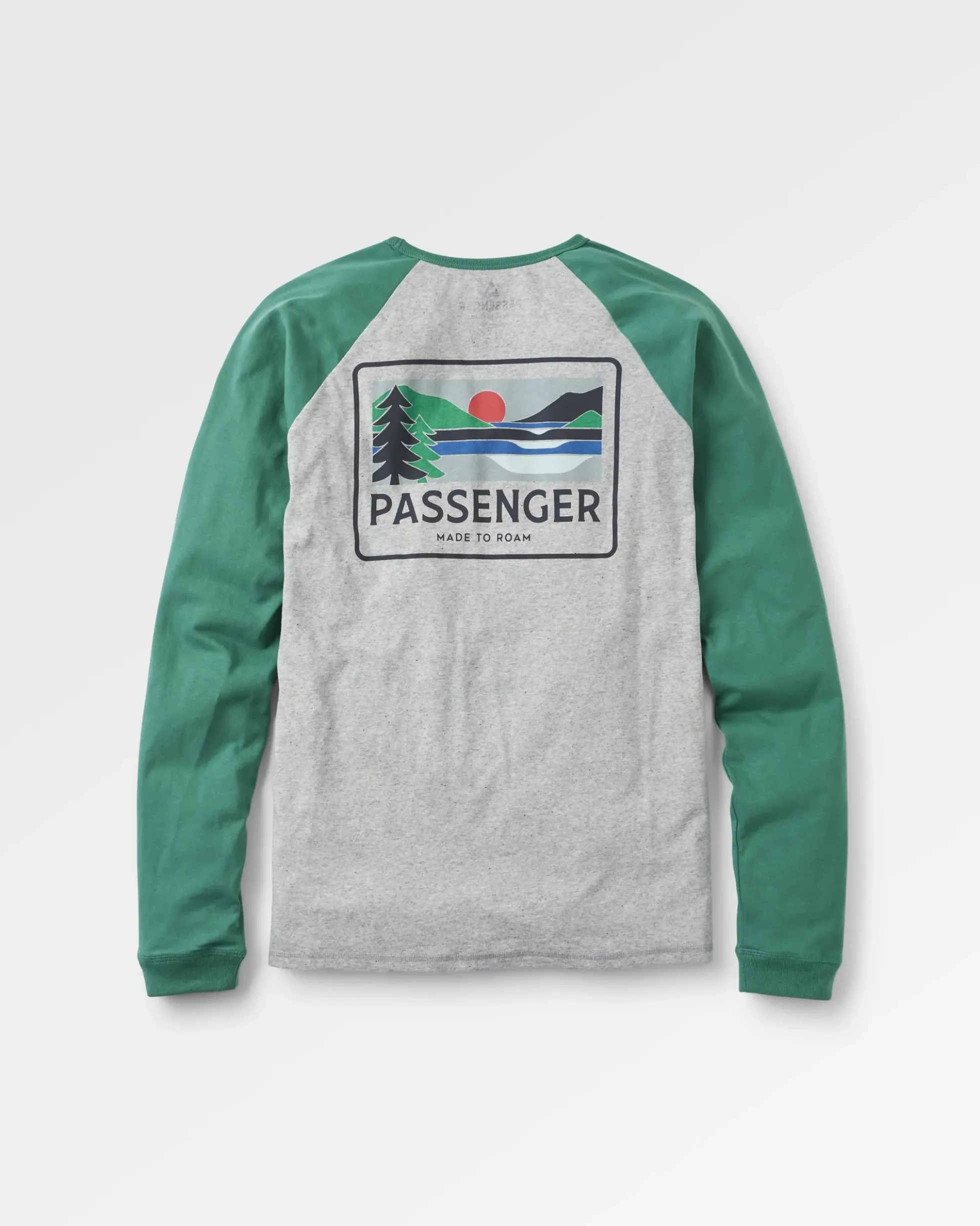 Herren Roamer Raglan Langarmshirt