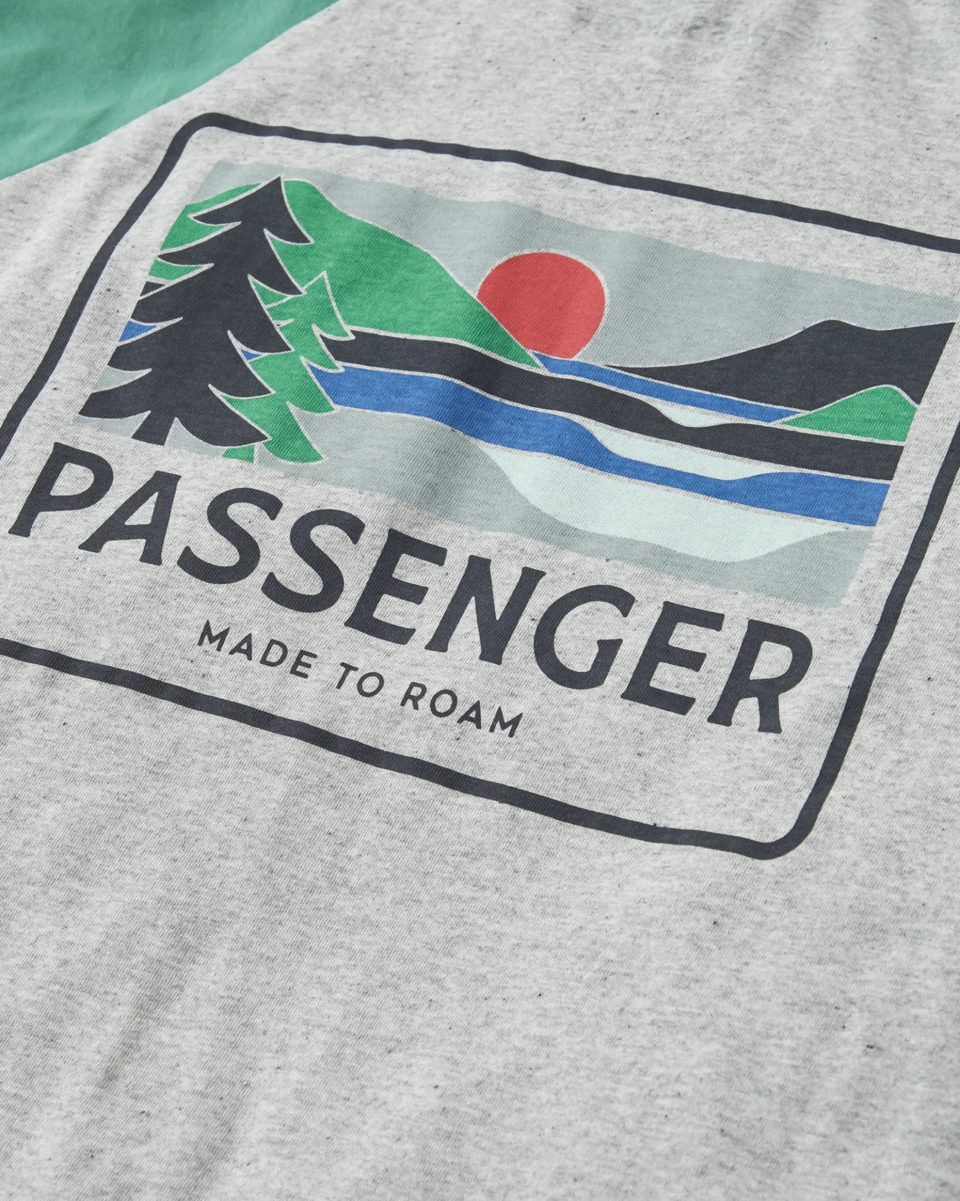 Herren Roamer Raglan Langarmshirt