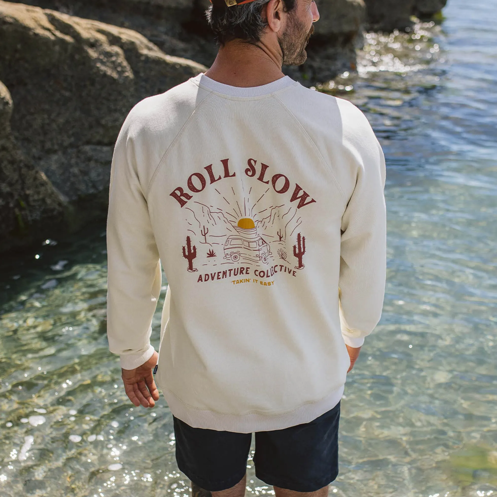Herren Roll Slow Sweatshirt