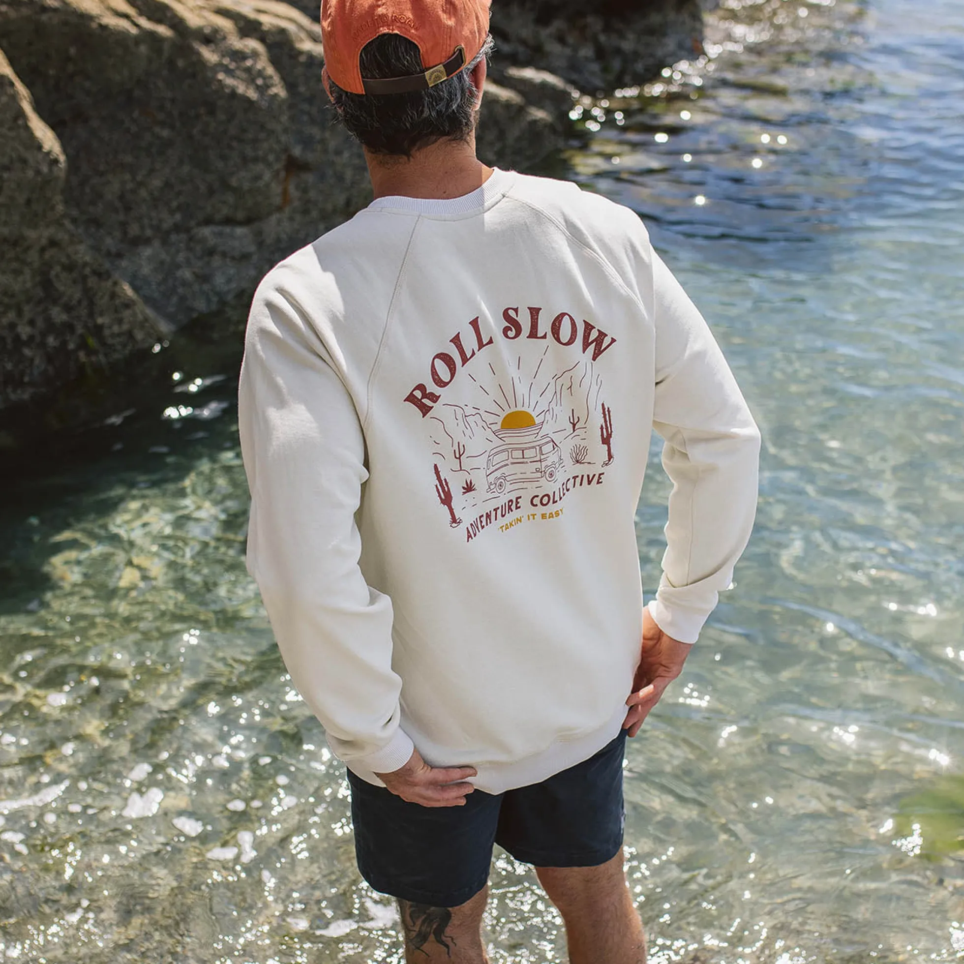 Herren Roll Slow Sweatshirt
