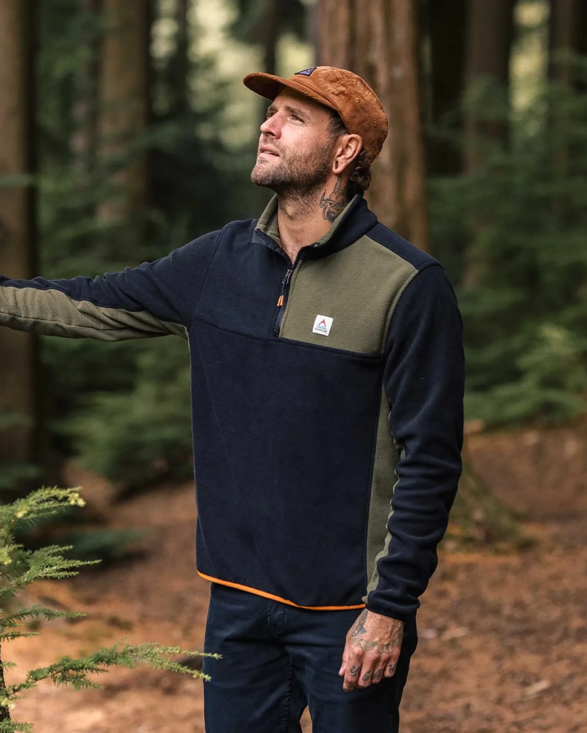 Herren Root Polar 1/4 Zip Fleece