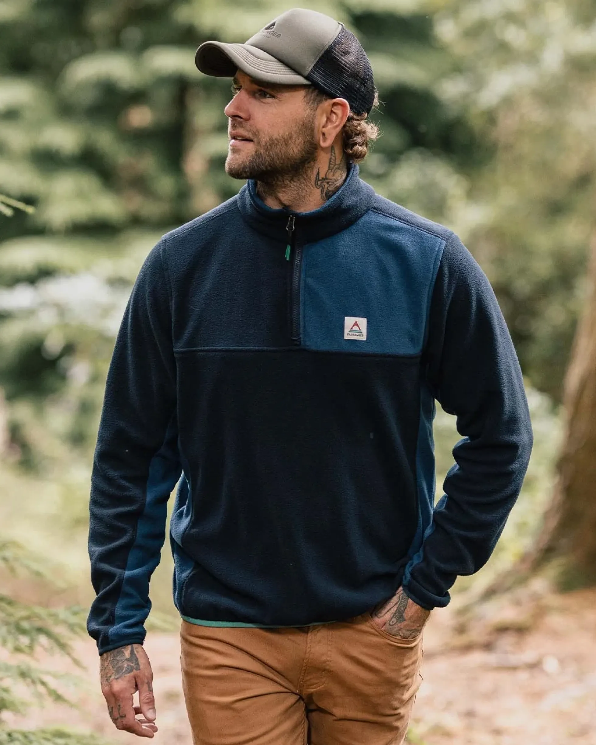 Herren Root Polar 1/4 Zip Fleece