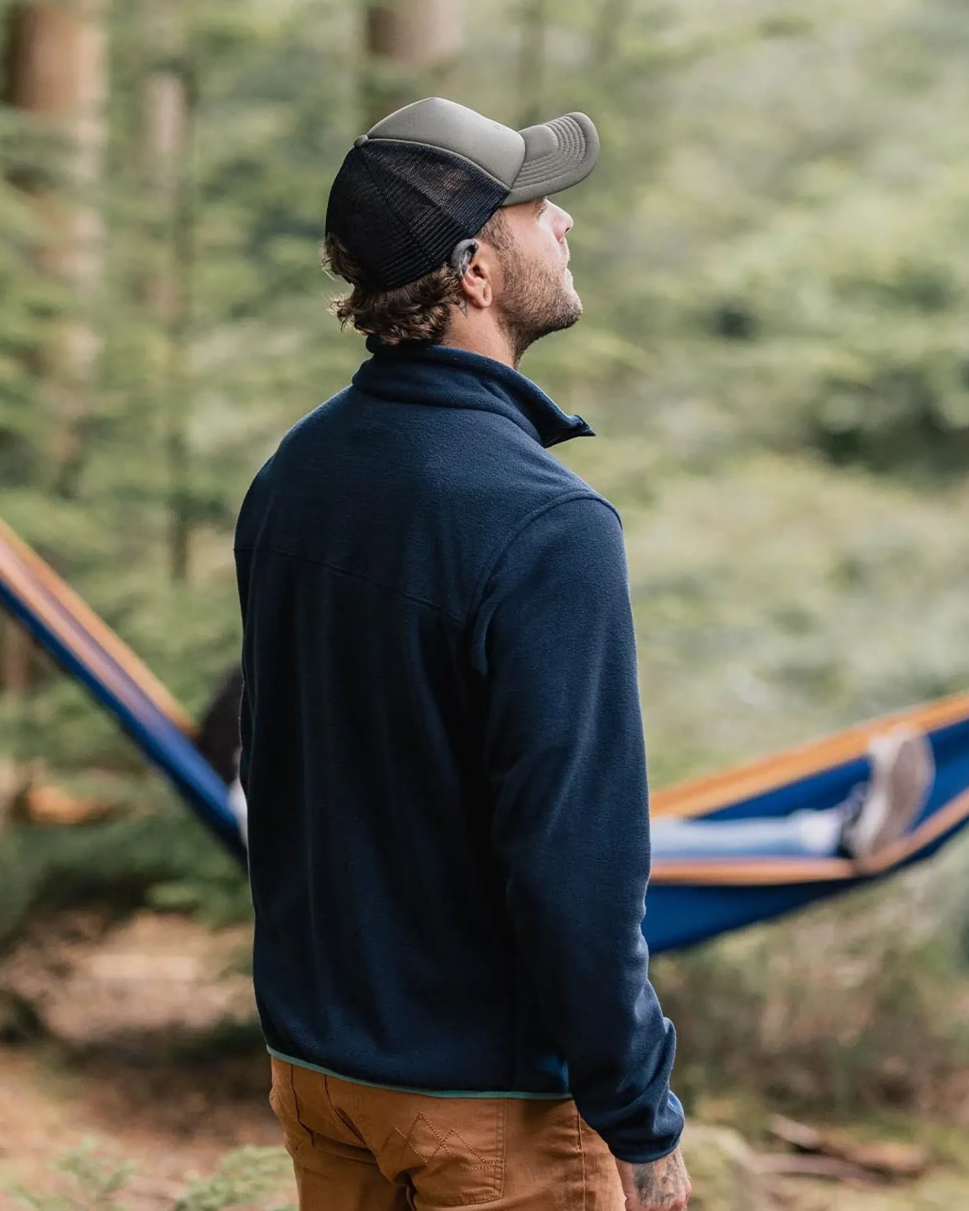 Herren Root Polar 1/4 Zip Fleece