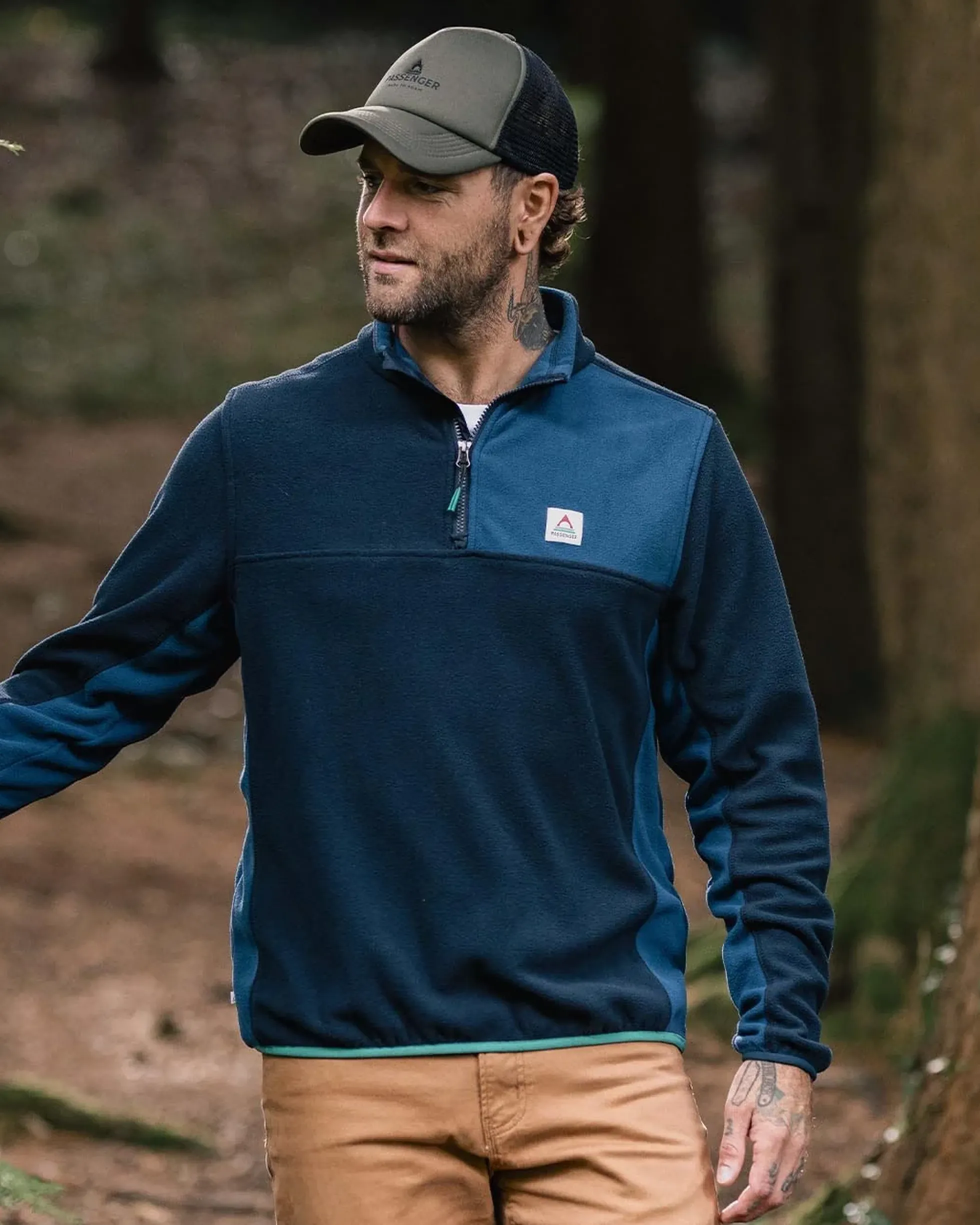 Herren Root Polar 1/4 Zip Fleece