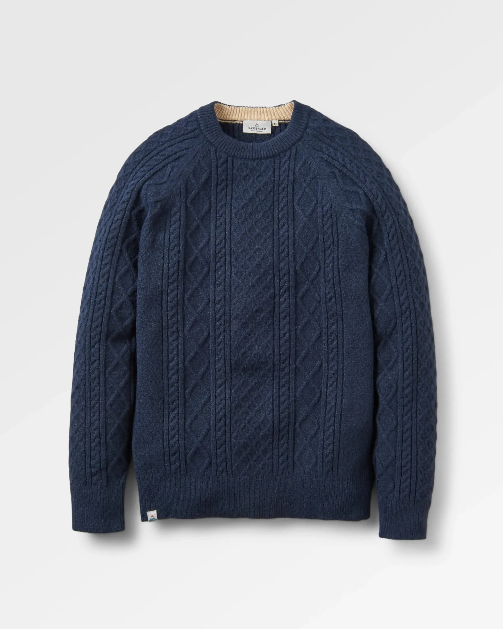 Herren Sandbar Kabelstrickpullover