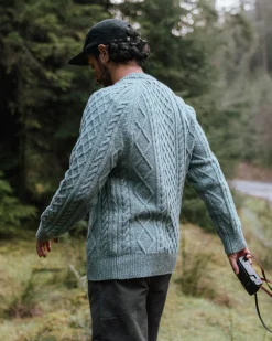 Herren Sandbar Merino Blend Gestrickter Pullover