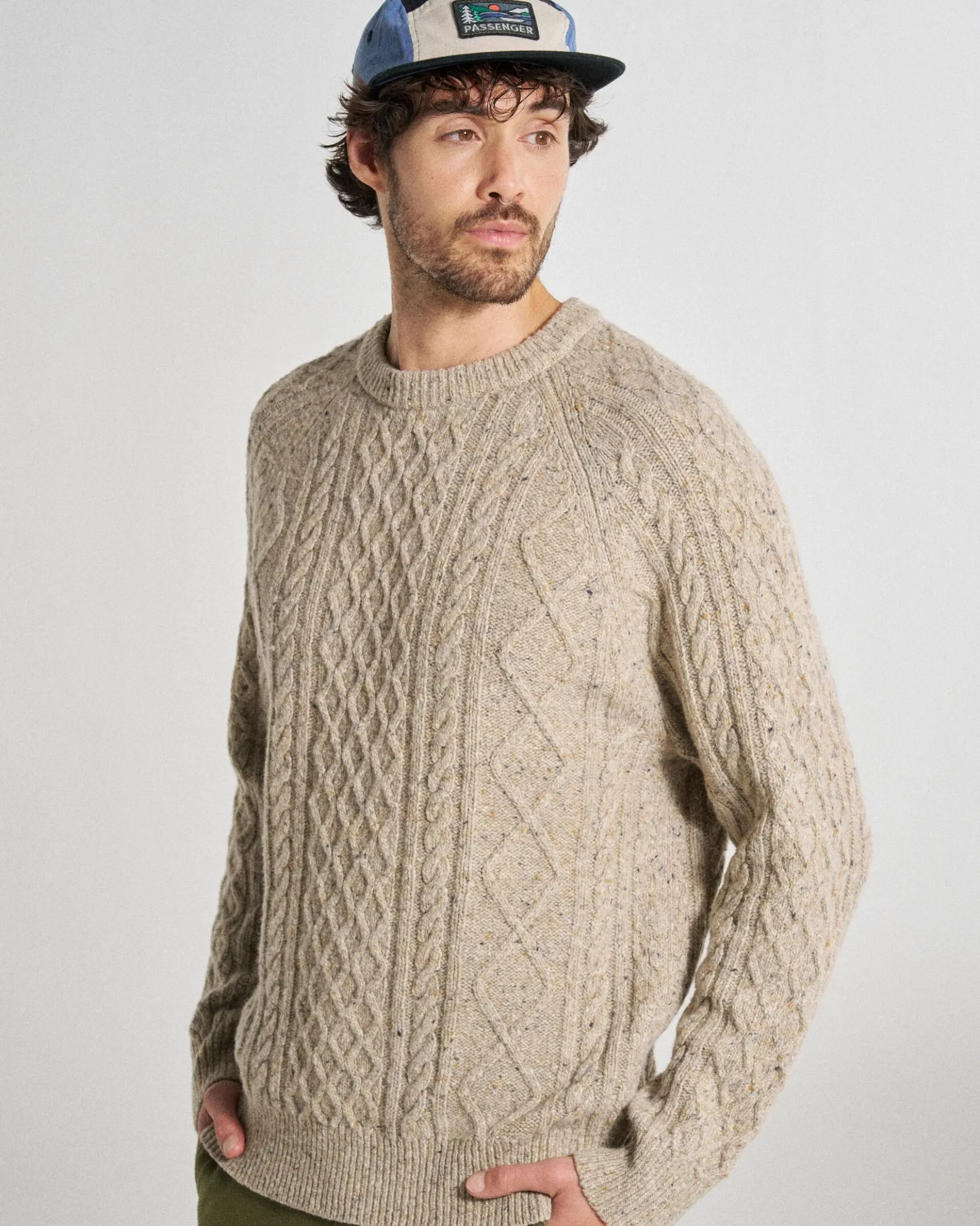 Herren Sandbar Merino Wollmisch Pullover