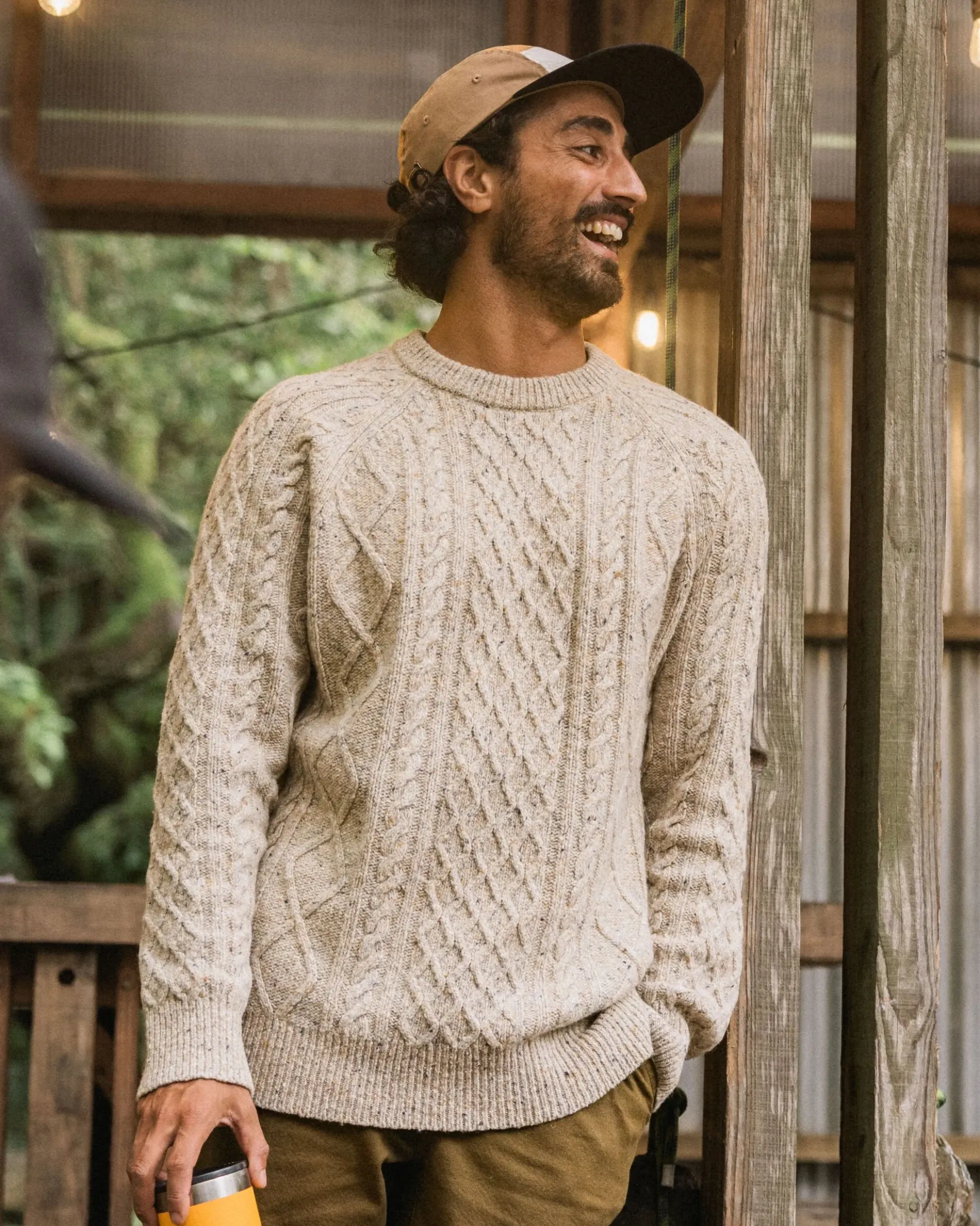 Herren Sandbar Merino Wollmisch Pullover