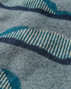 Herren Seafoam Gemusterter Strickpullover