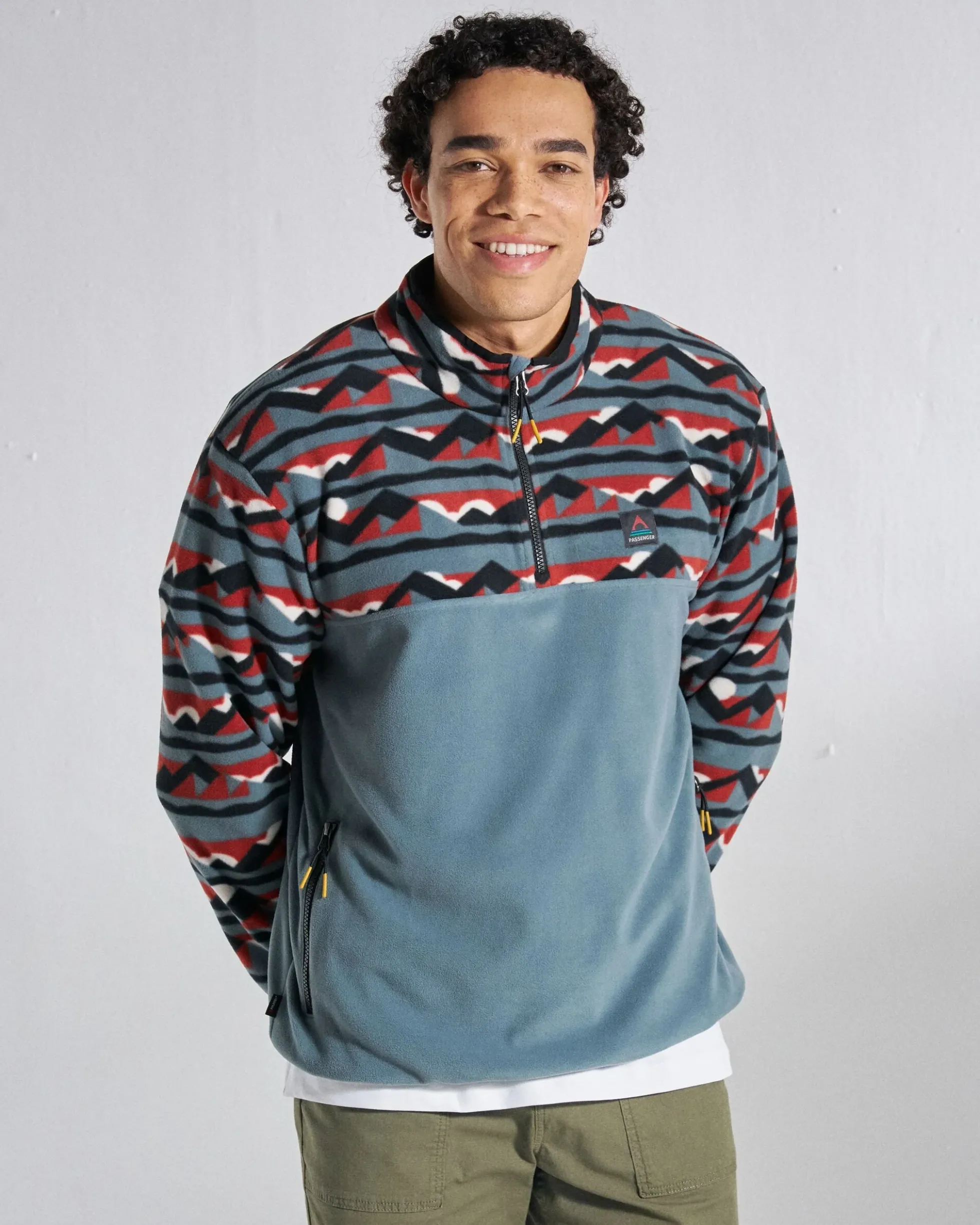 Herren Set Off Polartec® Viertelreißverschluss-Fleece