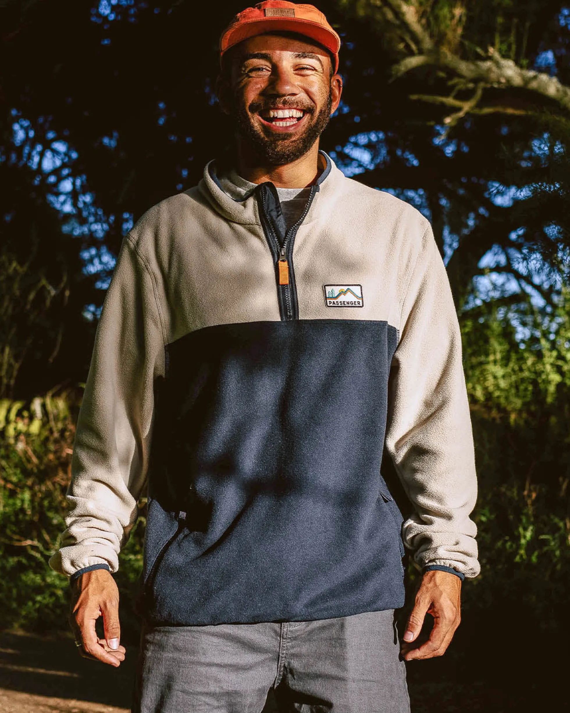 Herren Set Off Polar 1/4 Zip Fleece