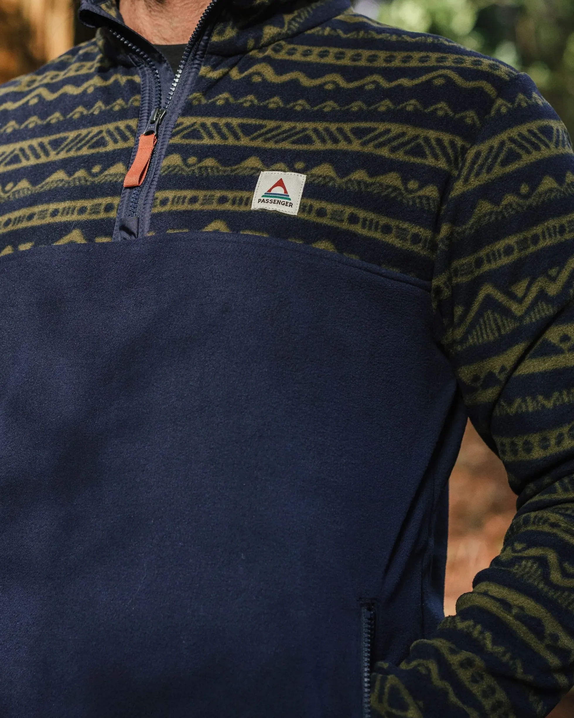 Herren Set Off Polar 1/4 Zip Fleece
