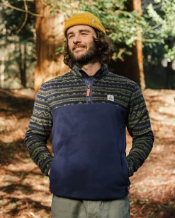 Herren Set Off Polar 1/4 Zip Fleece