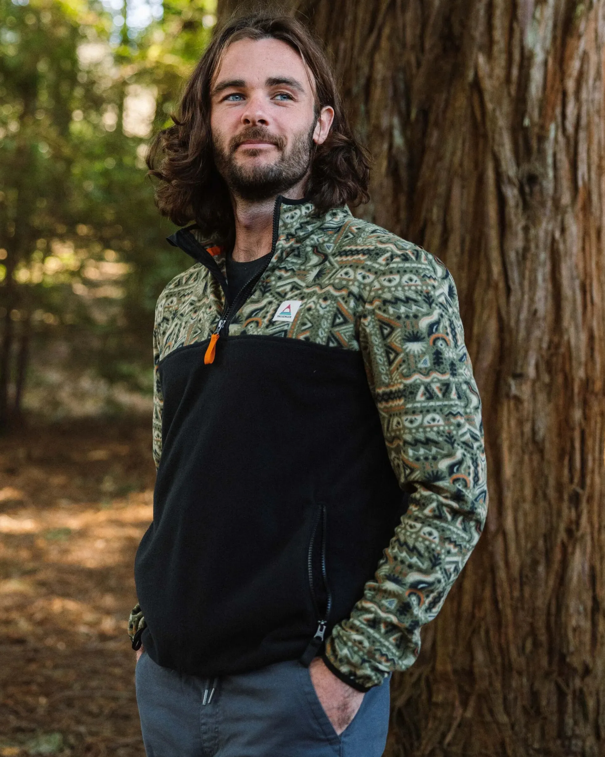Herren Set Off Polar 1/4 Zip Fleece