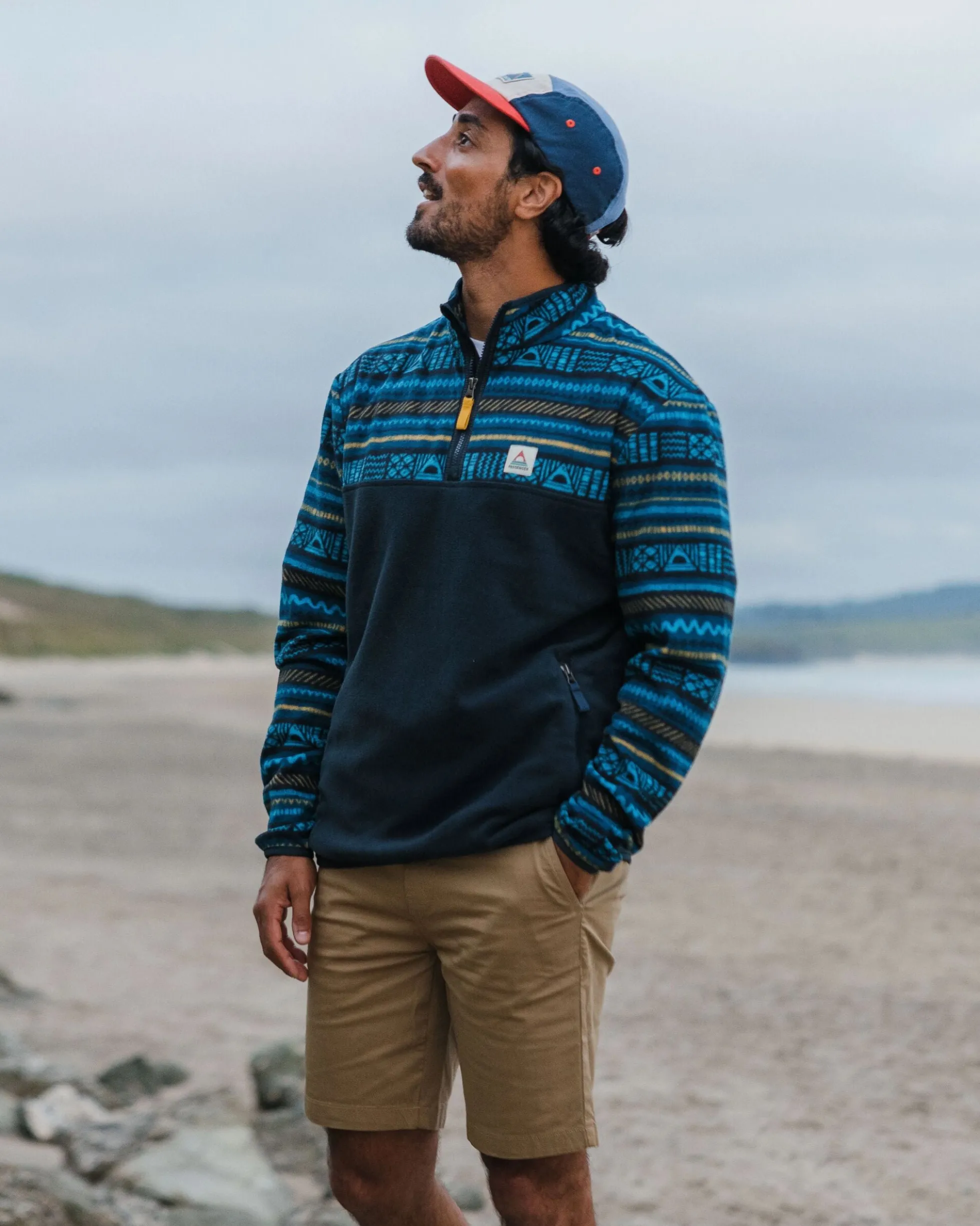 Herren Set Off Polar 1/4 Zip Fleece