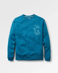 Herren Slow Escape Bio-Baumwoll Sweatshirt