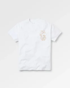 Herren Slow Escape T-shirt Entspannter Schnitt