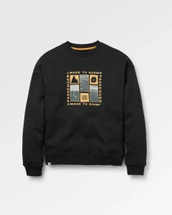 Herren Snapshot Bio-Baumwoll Relaxed Fit Sweatshirt