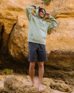 Herren Sonoma Relaxed Fit Hoodie – Pistazie