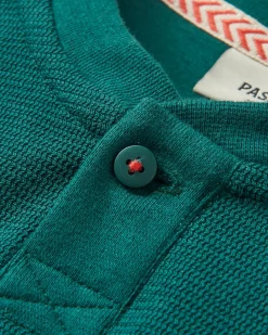 Herren Stream geknöpftes Langarmshirt
