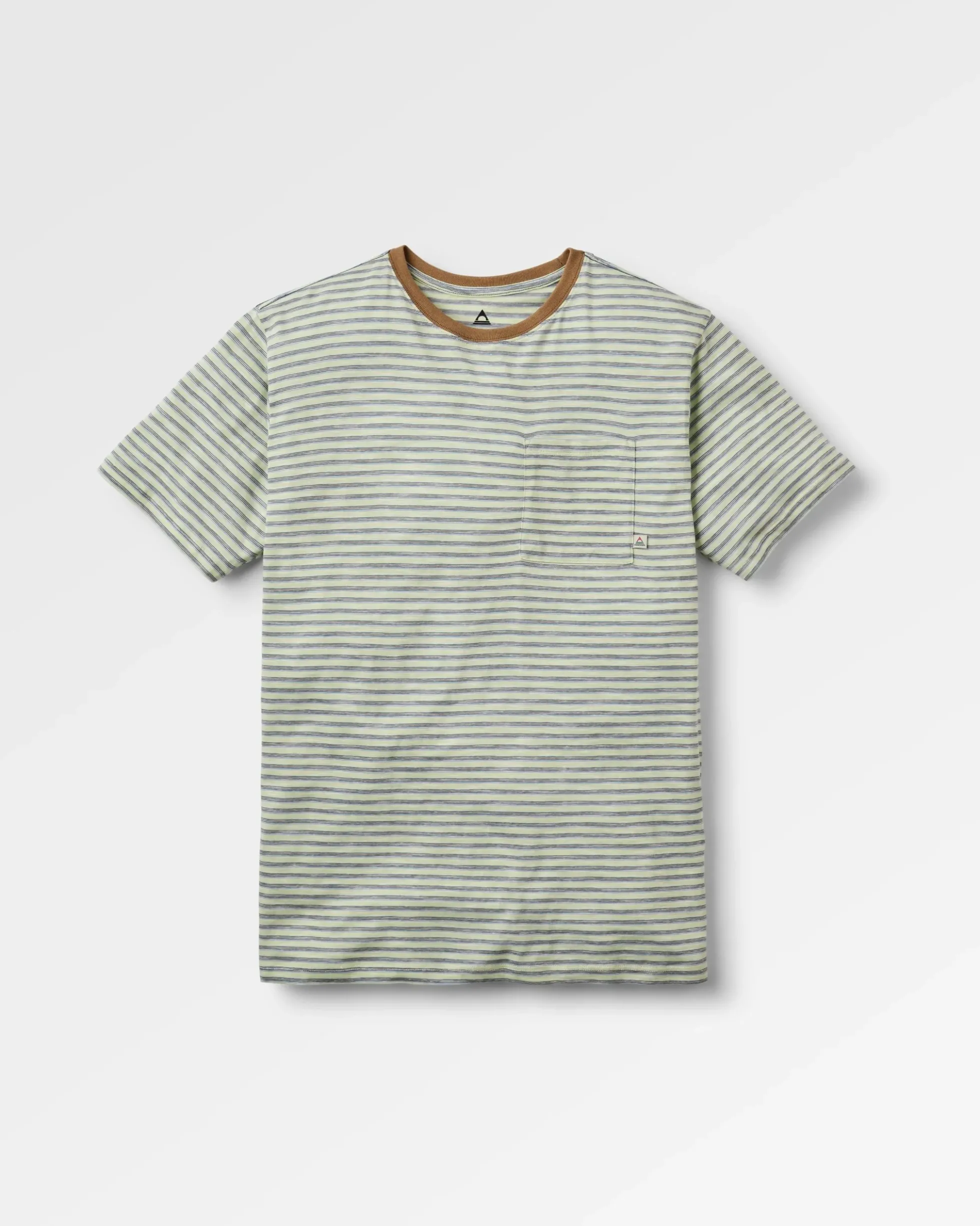 Herren Sunscape Gestreiftes Pocket T-Shirt
