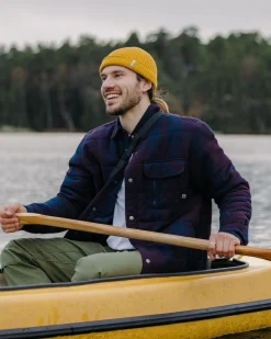 Herren Taranaki gestepptes Overshirt
