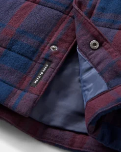 Herren Taranaki gestepptes Overshirt