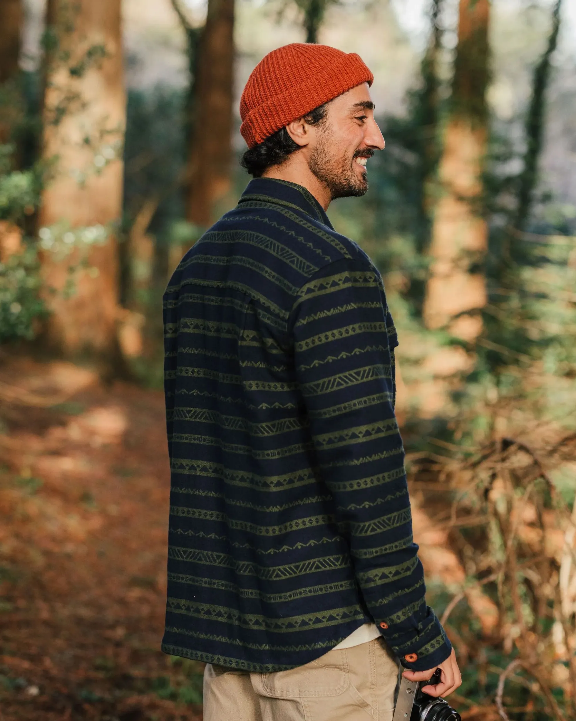 Herren Taupo Bio-Baumwollhemd