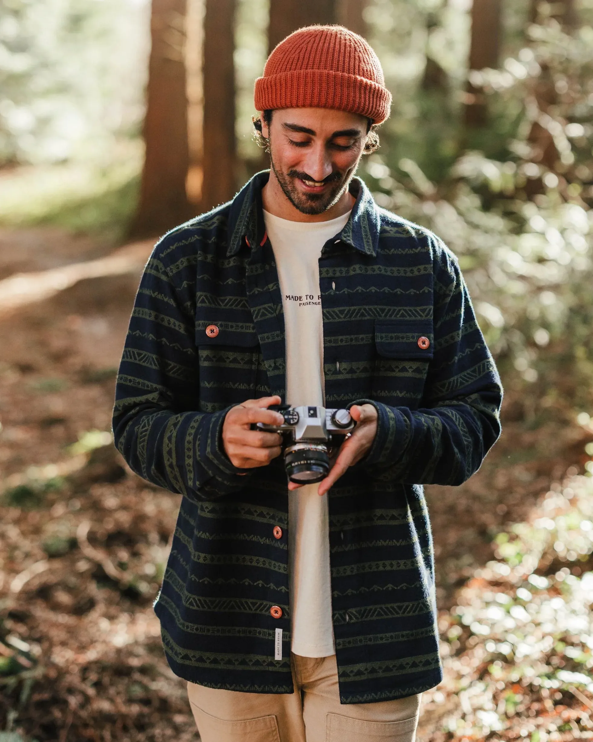 Herren Taupo Bio-Baumwollhemd