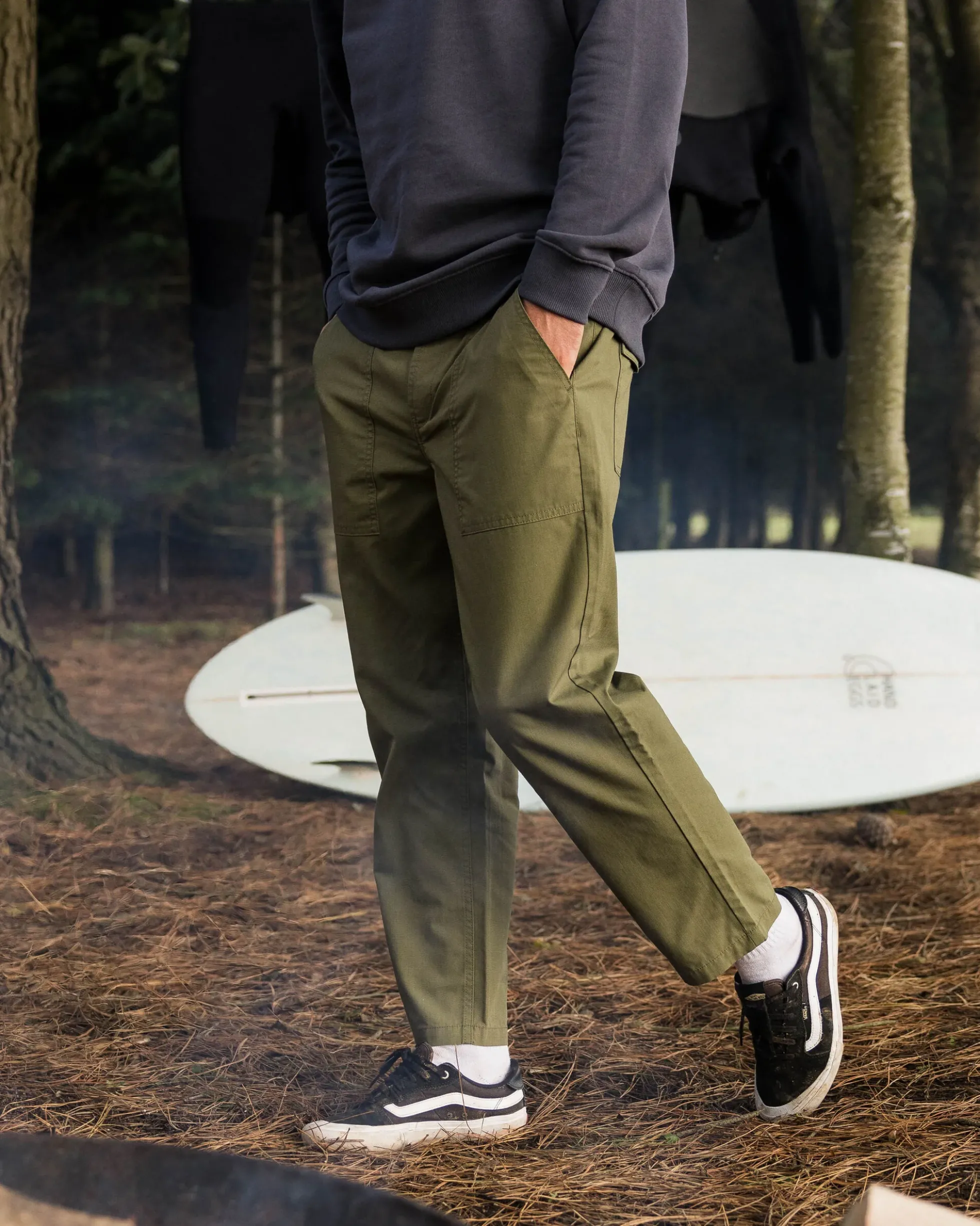 Herren Timeless Cropped-Hose