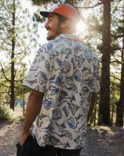 Herren Traveller Kurzarm-Stretchhemd