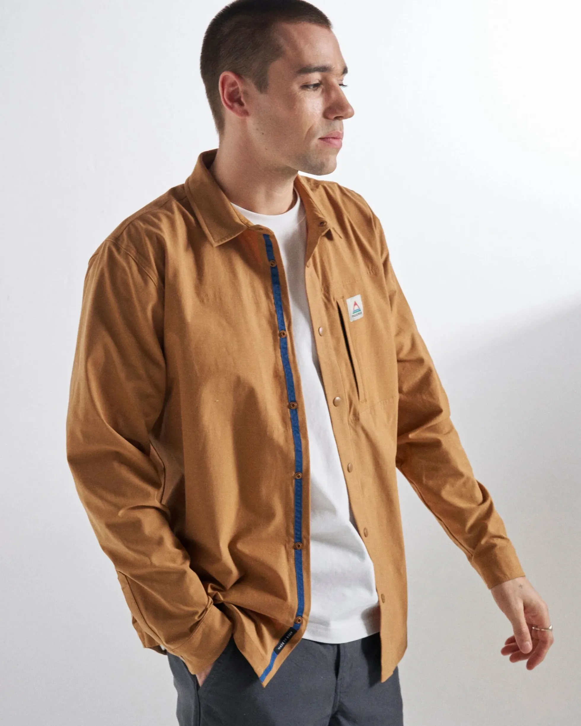 Herren Traveller Stretchhemd
