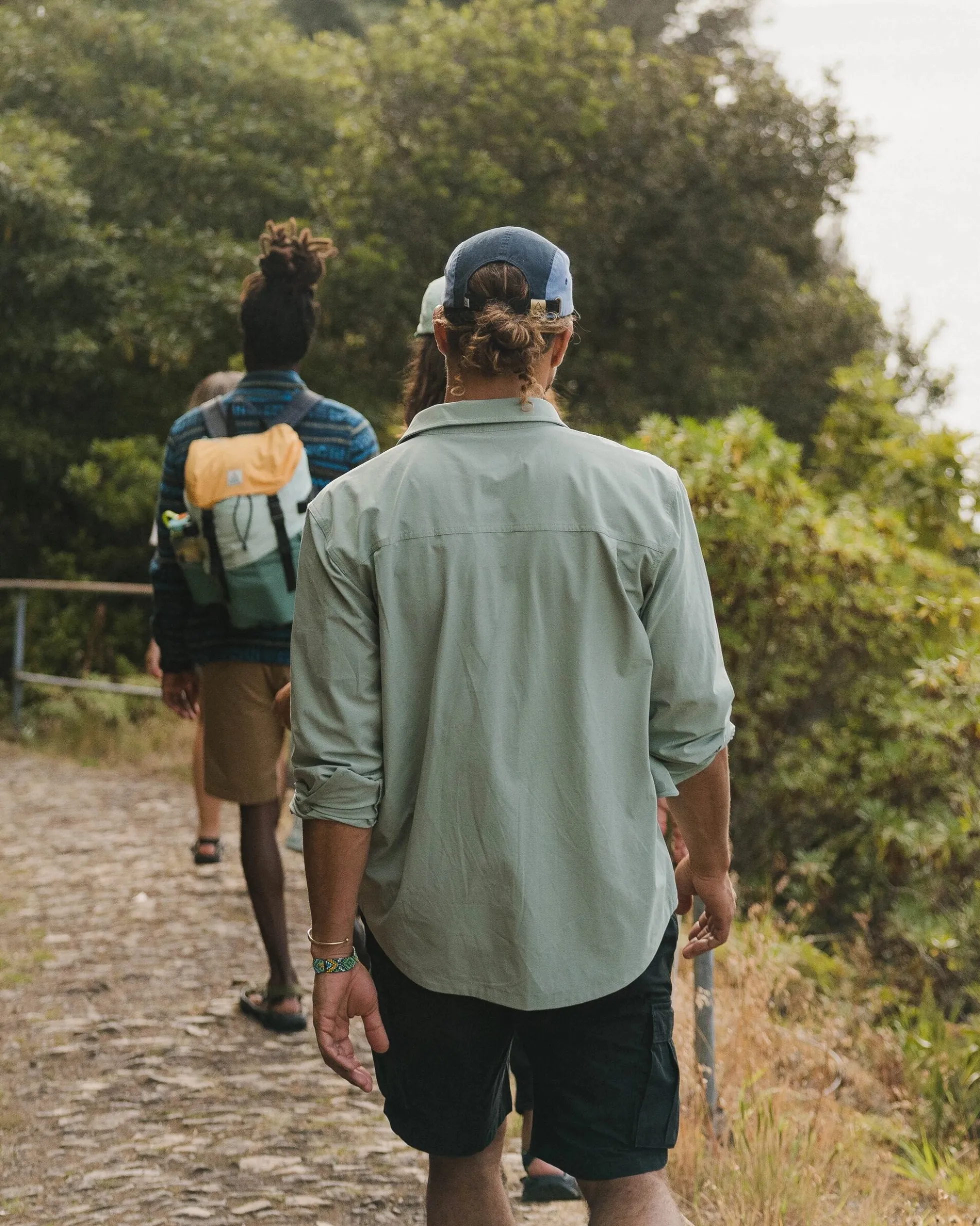 Herren Traveller Stretchhemd