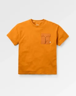 Herren Travel Pocket T-Shirt entspannt geschnitten