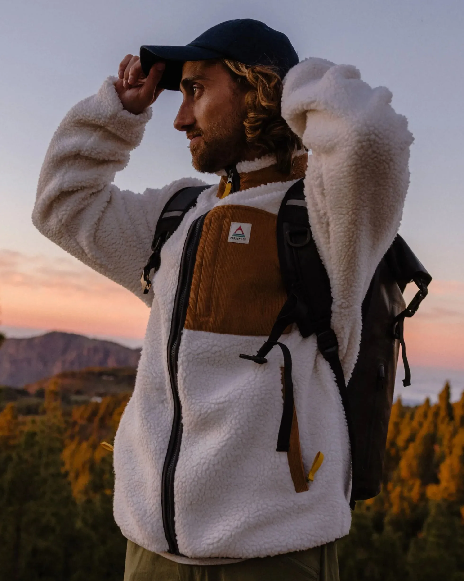 Herren Trekker Deep-Pile Sherpa Fleece