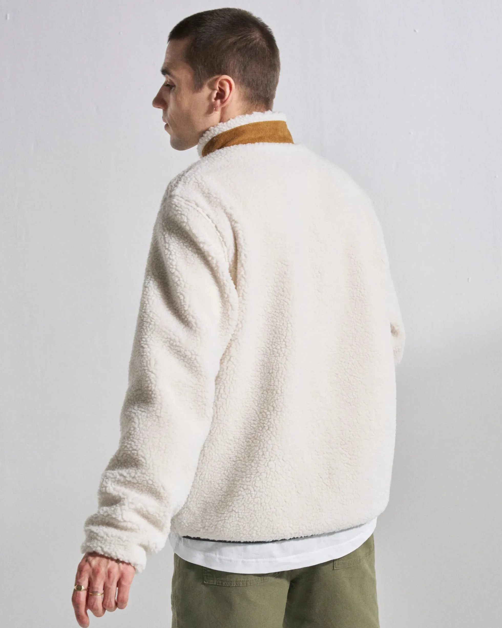Herren Trekker Deep-Pile Sherpa Fleece