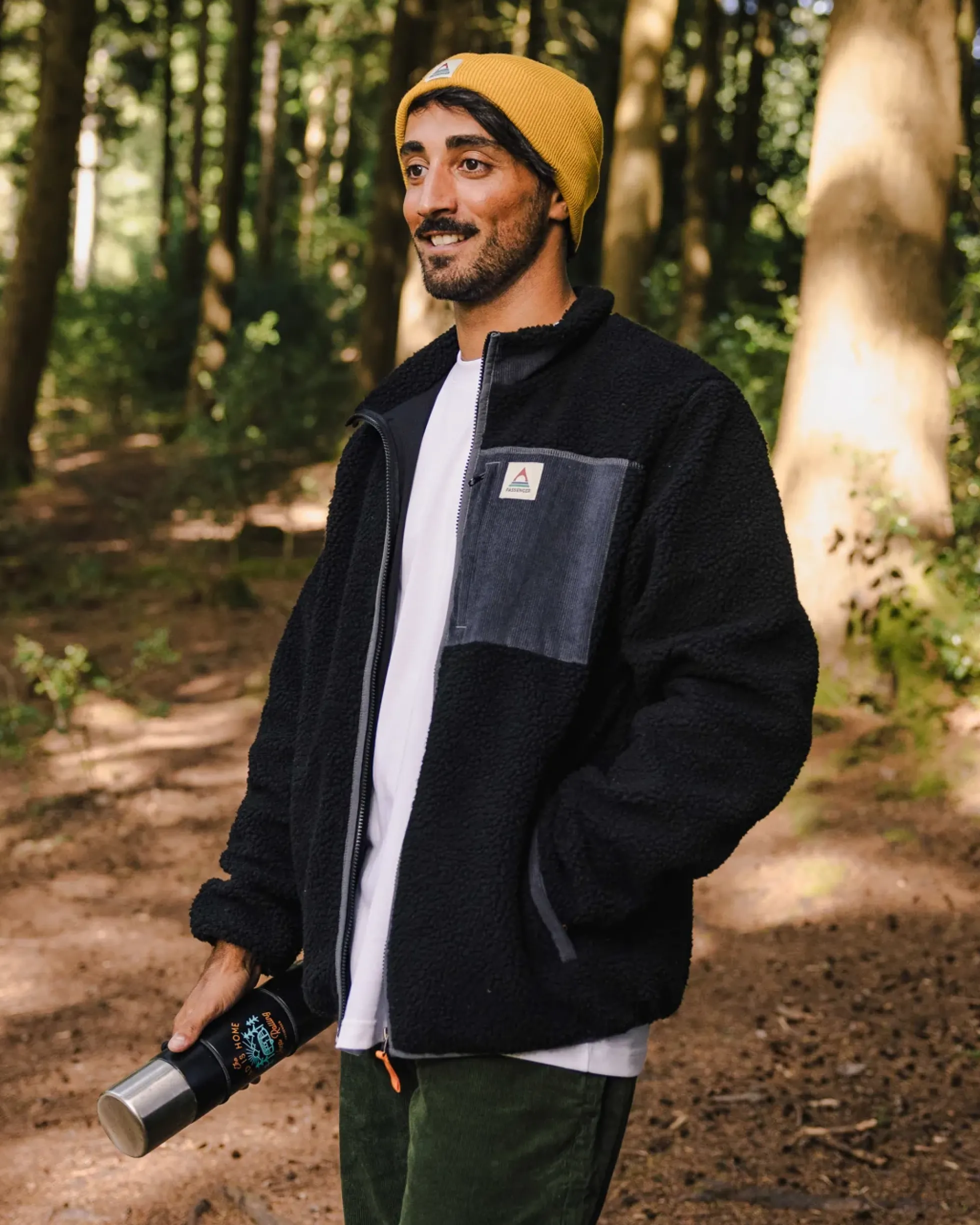 Herren Trekker Deep-Pile Sherpa Fleece