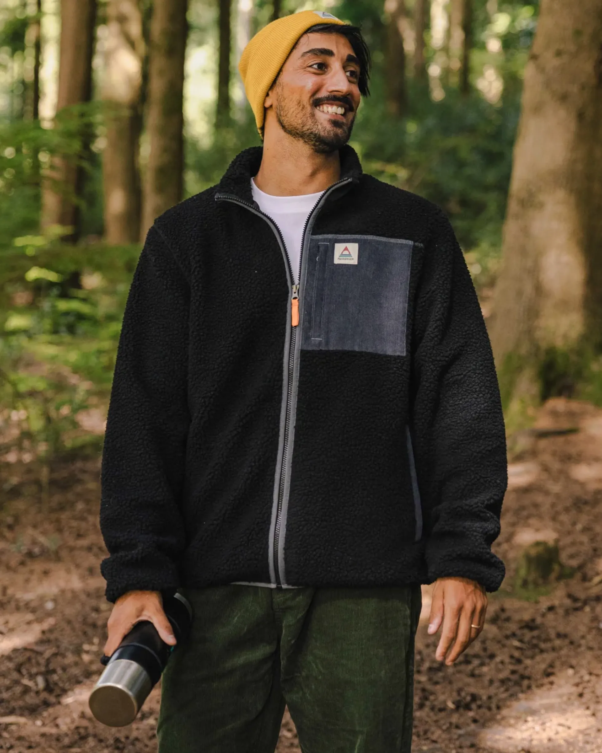 Herren Trekker Deep-Pile Sherpa Fleece