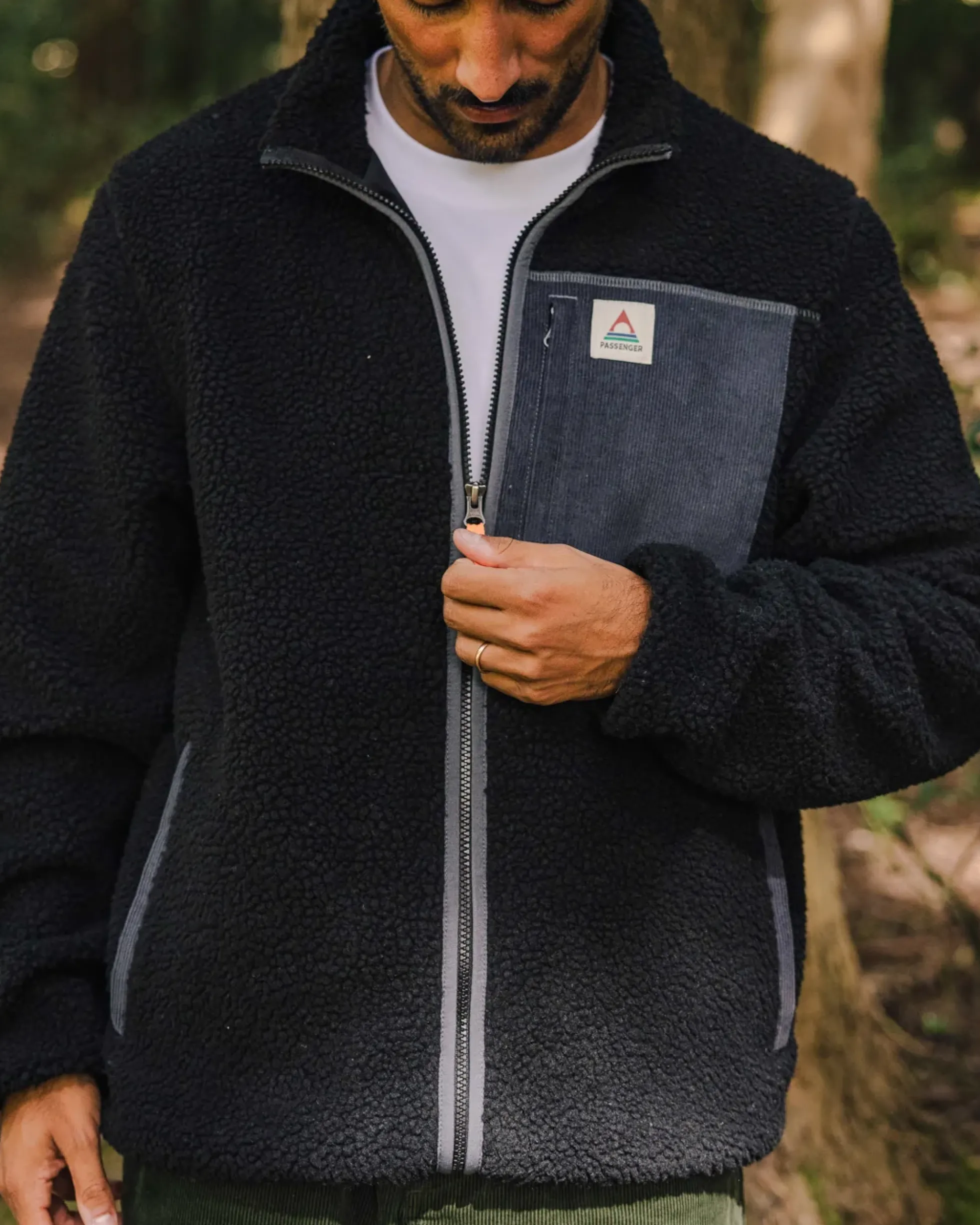 Herren Trekker Deep-Pile Sherpa Fleece