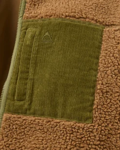 Herren Trekker Deep-Pile Sherpa Fleece