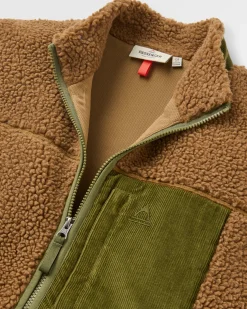 Herren Trekker Deep Pile Sherpa Top