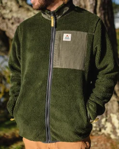 Herren Trekker Tief-Flor Sherpa Fleece