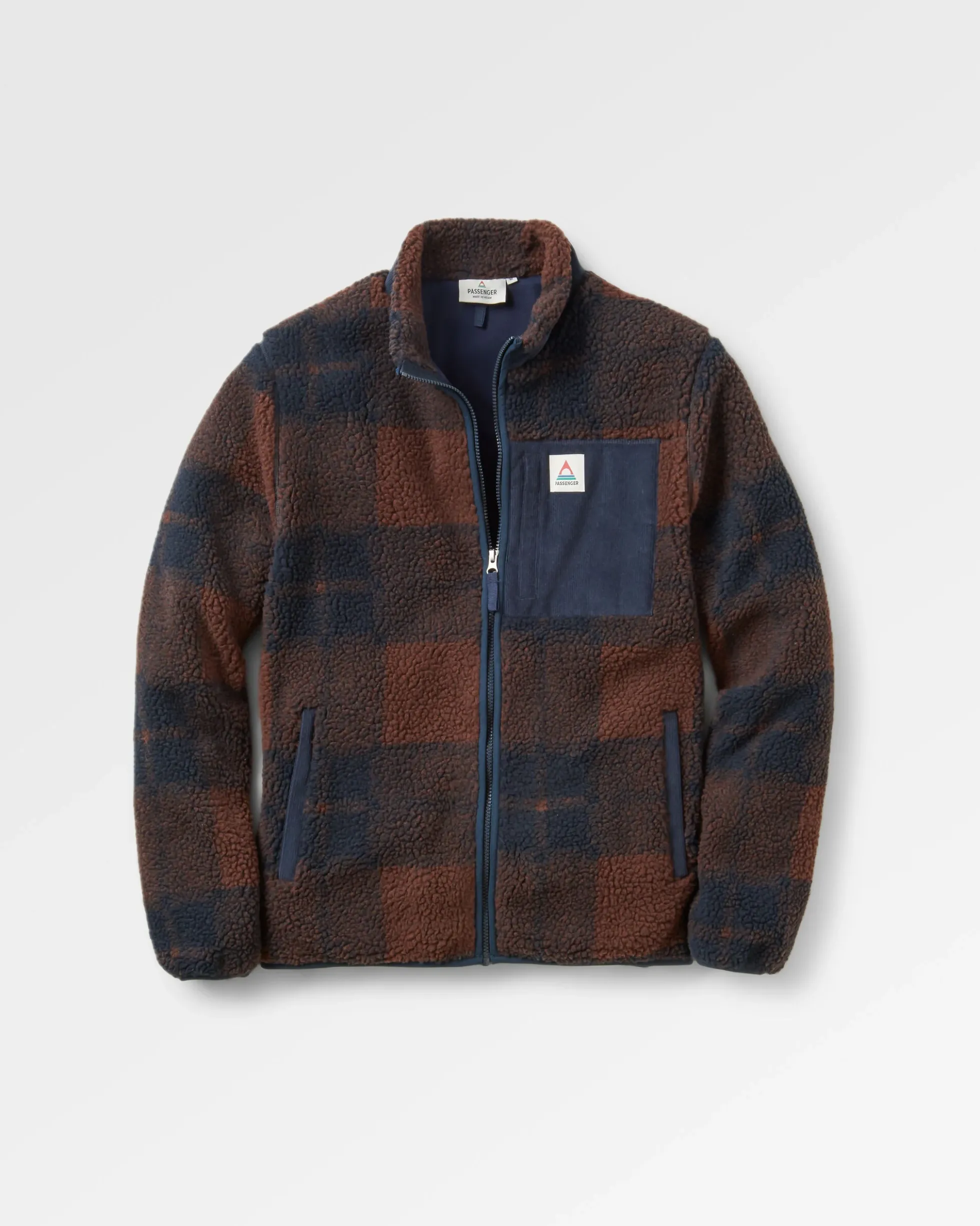 Herren Trekker Tief-Flor Sherpa Fleece
