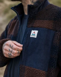 Herren Trekker Tief-Flor Sherpa Fleece