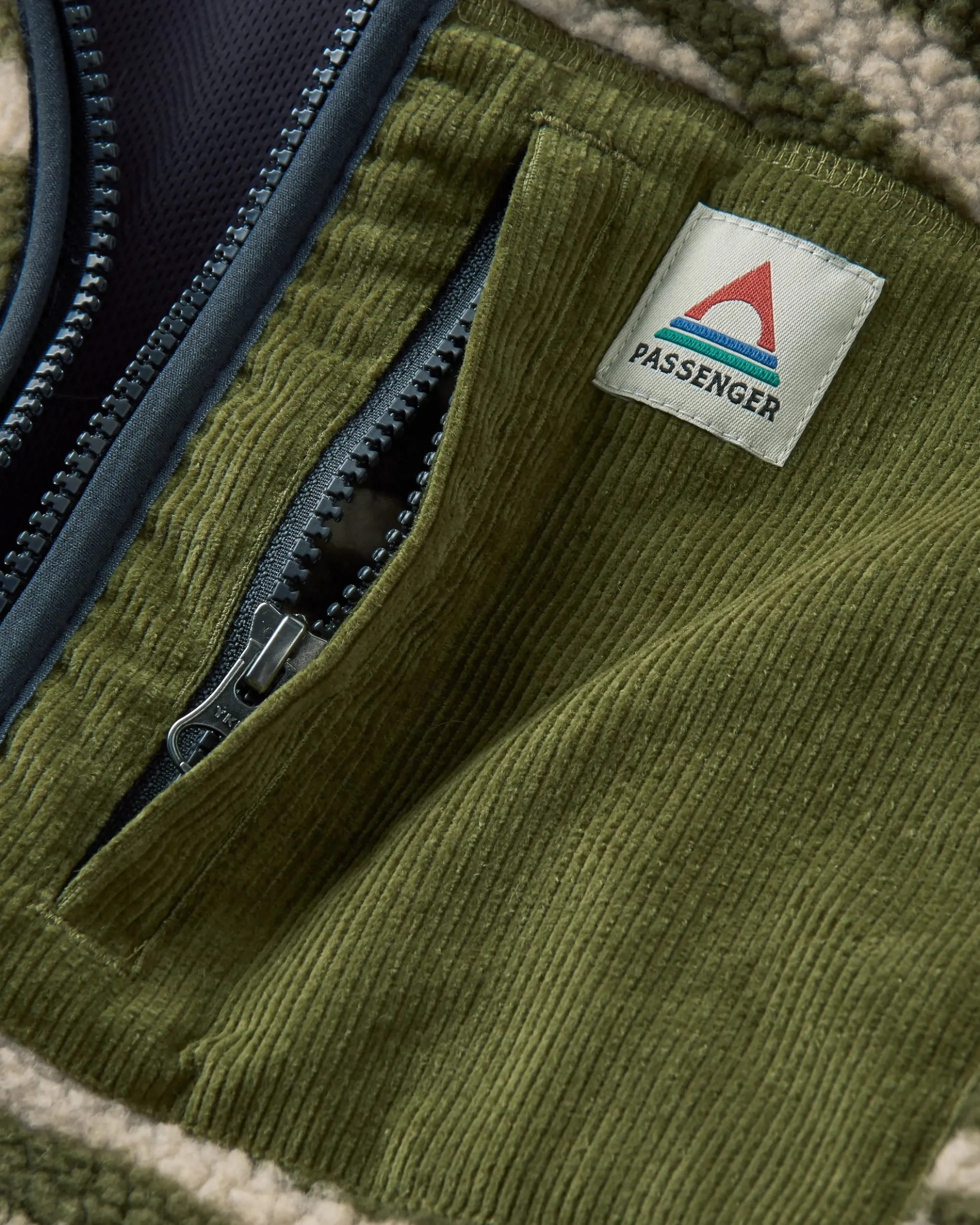 Herren Trekker Tiefflor-Sherpa-Fleece