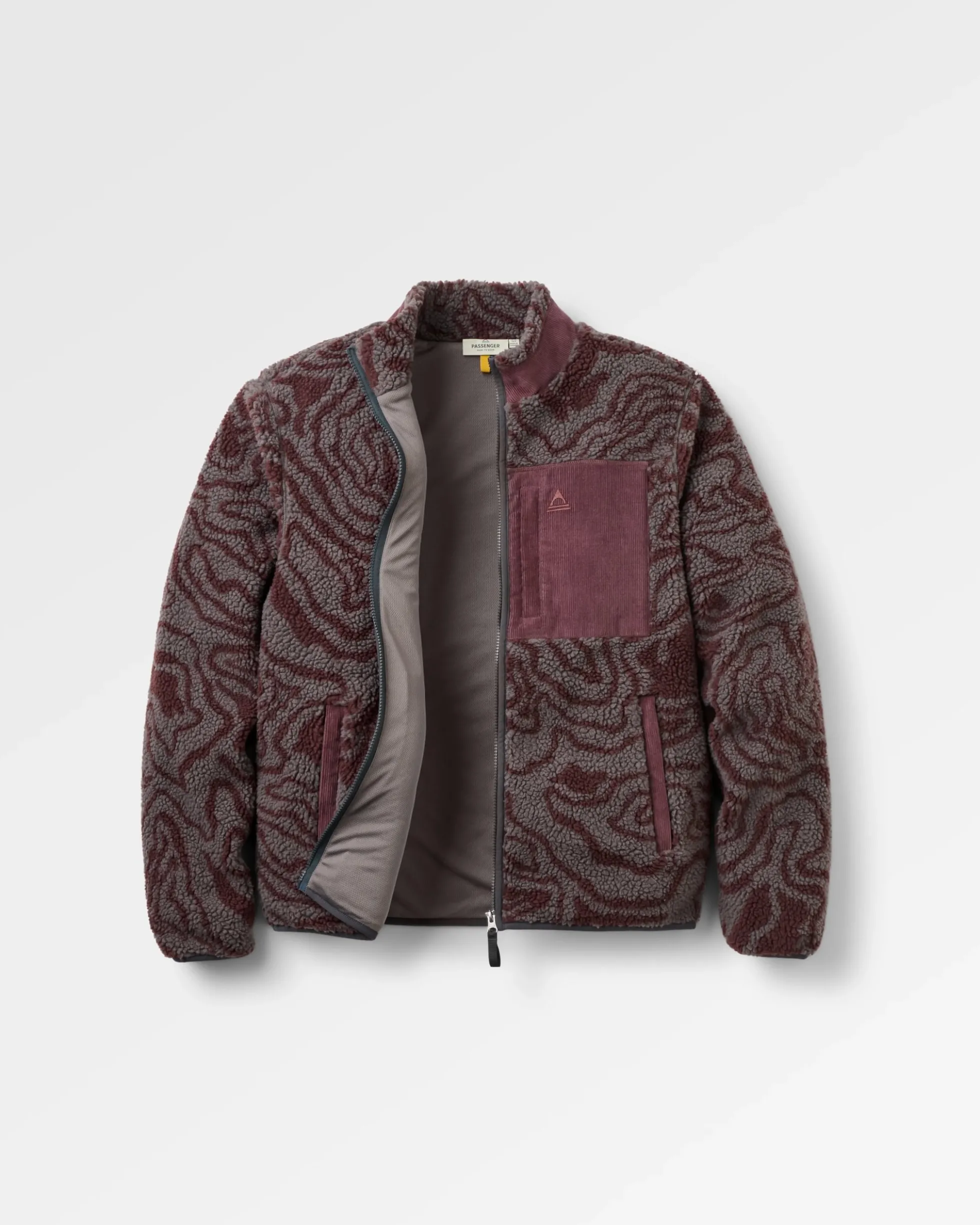 Herren Trekker Tief-Flor Sherpa Fleece