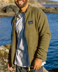 Herren Tripper Full Zip Sherpa Fleece