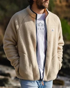 Herren Tripper Full Zip Sherpa Fleece
